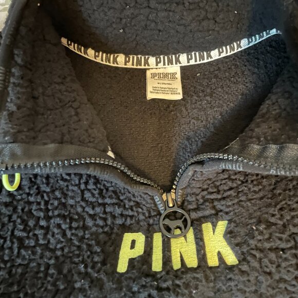 Pink Sherpa quarter zip pullover - Picture 4 of 4